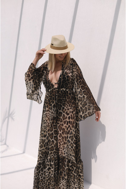 Туніка Leopard з італійського шифону