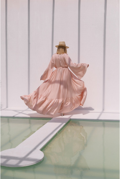 Туніка Peach із шовк сатину